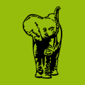 Wildtiere T-Shirt. Selbst gestalte ein Elefantenbaby T-Shirt. Elefanten Design.