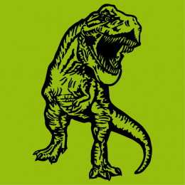 Dinosaurier Designs für T-Shirt Druck