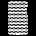 Schnurrbrte Handy Hlle. Selbst gestalte ein Hipster Handy Hlle. Moustache Design.