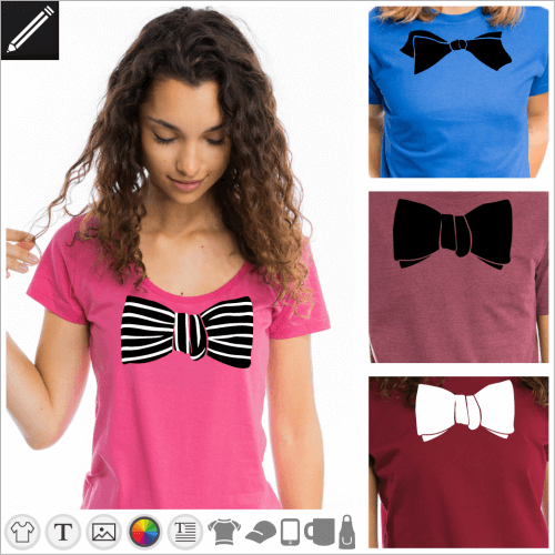 Krawatte Designs. Gestalte dein T-Shirt