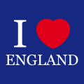 I love England T-Shirt. Selbst gestalte ein Uk T-Shirt. Vereinigtes Knigreich Design.