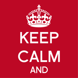 Gestalte dein Keep Calm T-Shirt