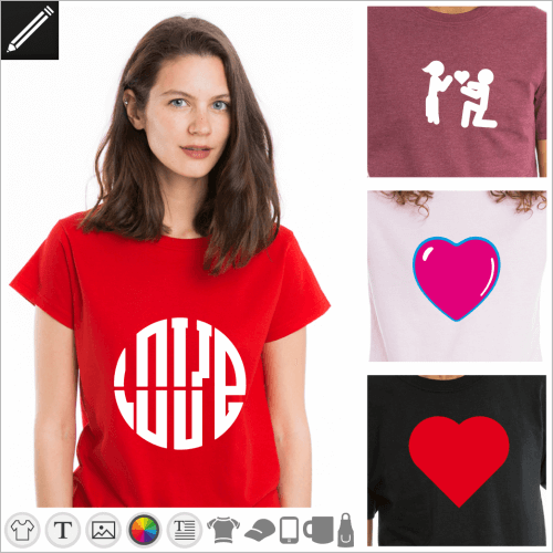 Gestalte dein Liebe T-Shirt