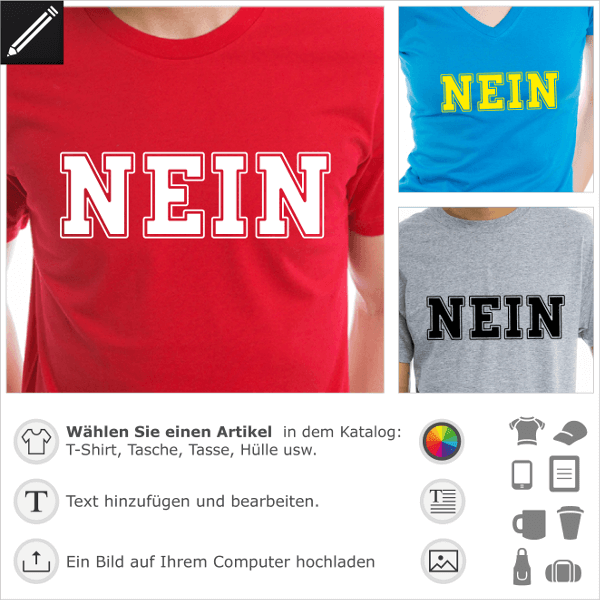 T-Shirt Nein. 