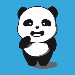 Panda Designs für T-Shirt Druck