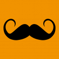 moustache T-Shirt. Selbst gestalte ein Hipster T-Shirt. Schnurrbrte Design.