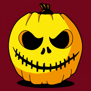 Gestalte dein Halloween-T-Shirt oder deine Krbis Tasche fr den 31. Oktober. Lustiger Krbis.