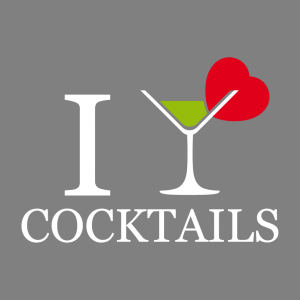 Cocktail Design fr T-Shirt Druck