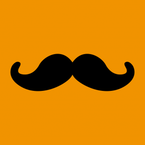 Anpassbares Moustache Designs fr T-Shirt Druck