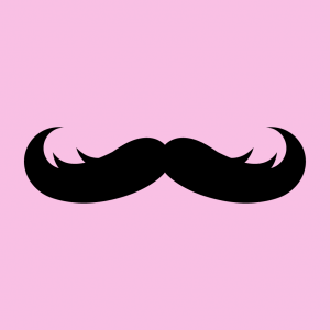 Schnurrbart und moustache Design