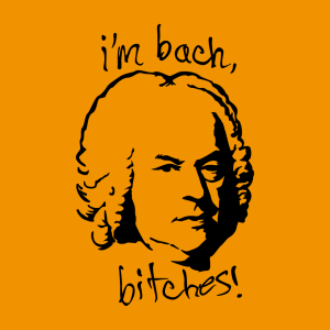 Bach und Witzige Sprche Design fr T-Shirt Druck