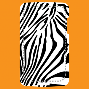 Streifen Handy Hlle zu gestalten. Zebras Designs fr Handy Hlle Druck.