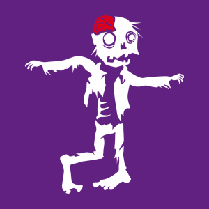 Zombie Design fr T-Shirt Druck