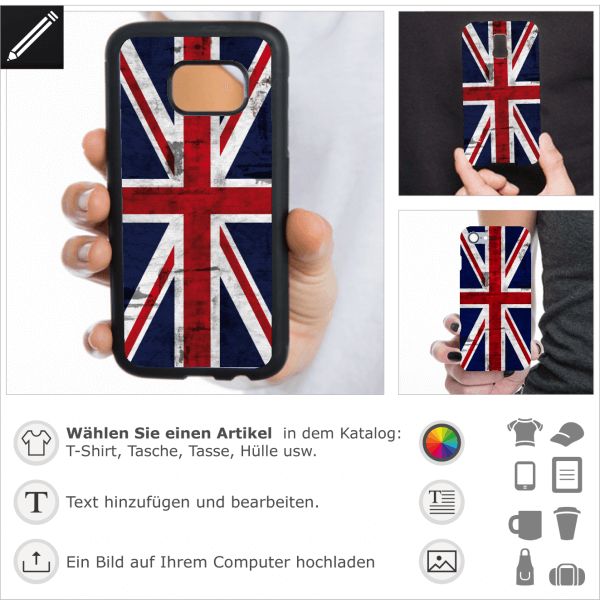 Englische Fahne, Union Jack, England Design