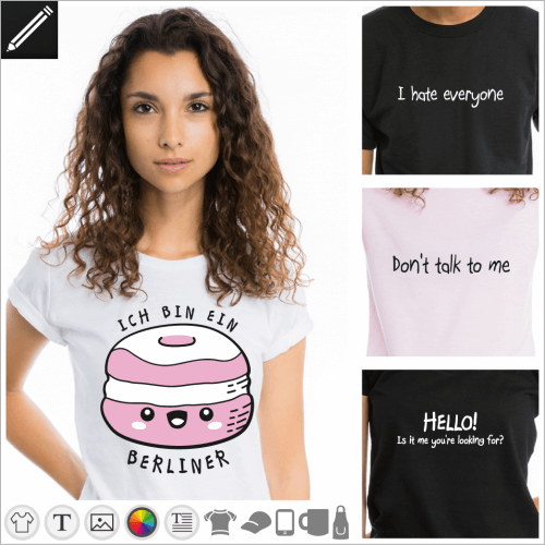 Witzige Sprüche T Shirt Selbst Gestalte Dein Witzige