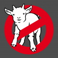 Afraid of no goat T-Shirt. Selbst gestalte ein Geek T-Shirt. Ghostbusters Design.