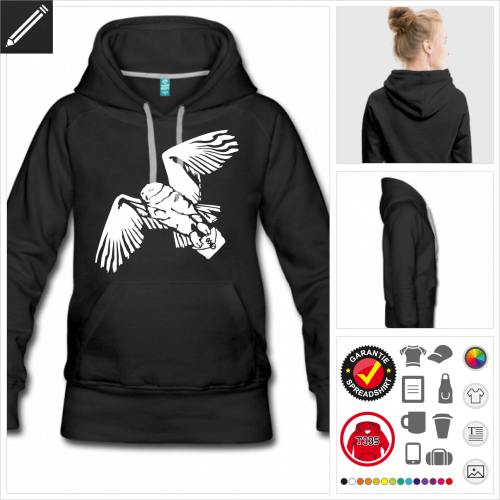 Hedwig Hoodie selbst gestalten