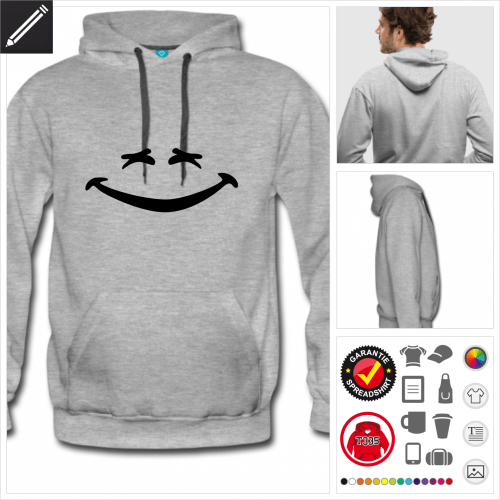 Humor Hoodie personalisieren