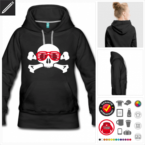 Nerd Hoodie gestalten, Druck ab 1 Stuck