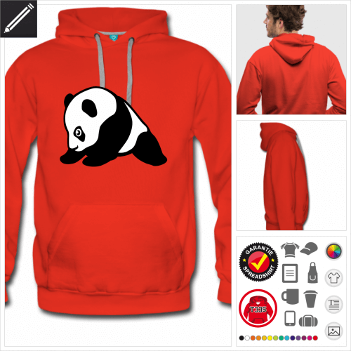 Ser Panda sweatshirt selbst gestalten