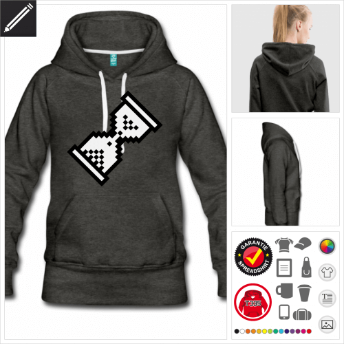 Frauen Cursor Hoodie selbst gestalten