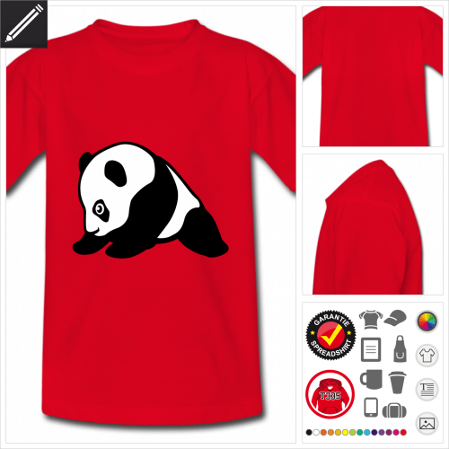 basic Babay-Panda T-Shirt online Druckerei, hhe Qualitt