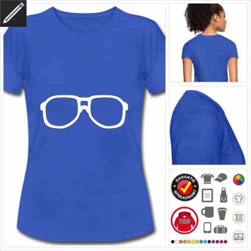 Frauen Urkel T-Shirt selbst gestalten. Online Druckerei