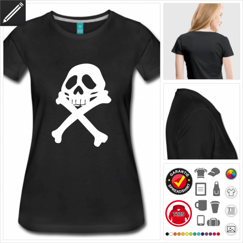 basic Pirat T-Shirt online zu gestalten