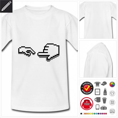 Cursor T-Shirt selbst gestalten