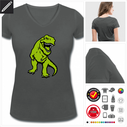 basic Tyrannosaurus T-Shirt zu gestalten