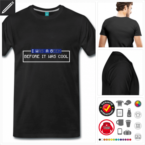 Retrogaming T-Shirt online Druckerei, hhe Qualitt