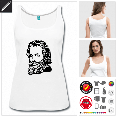 basic Buch Tank Top personalisieren