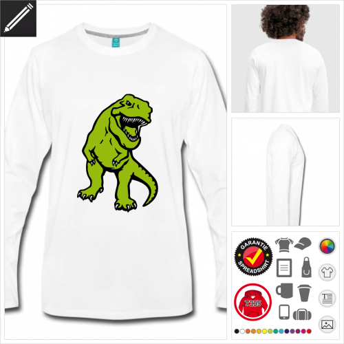Tyrannosaurus Rex T-Shirt für Männer online zu gestalten