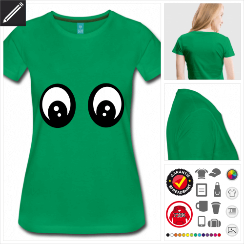 grnes Smileys T-Shirt zu gestalten