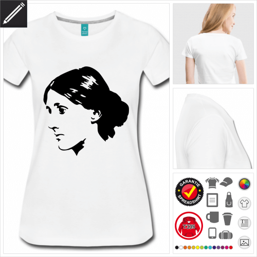 Literatur Kurzarmshirt online gestalten