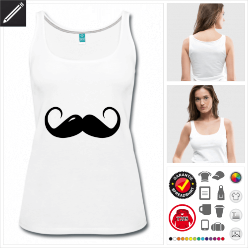 basic Hipster Tank Top online gestalten