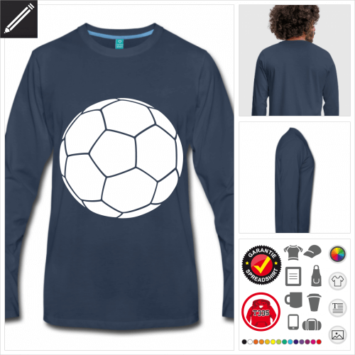 Fuball T-Shirt gestalten, Druck ab 1 Stuck