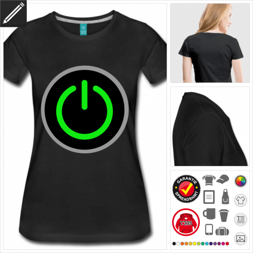 basic Start T-Shirt online Druckerei, höhe Qualität