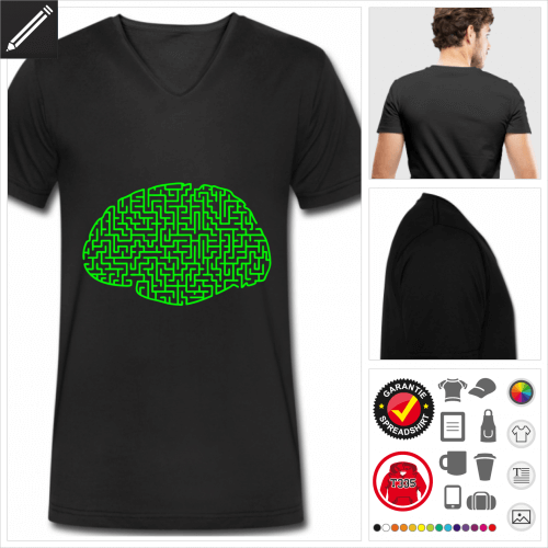 Geek T-Shirt fr Mnner selbst gestalten