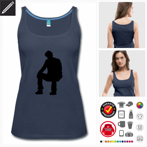 Humor Tank Top selbst gestalten