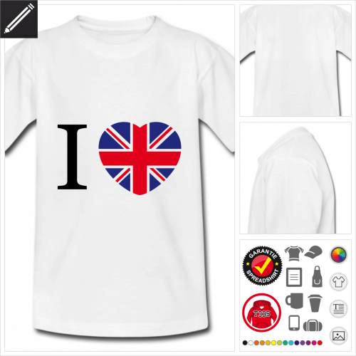 Union Jack T-Shirt online gestalten