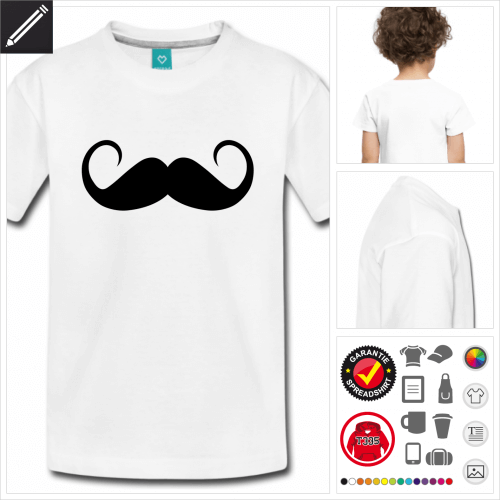 Kinder Hipster Kurzarmshirt online Druckerei, hhe Qualitt