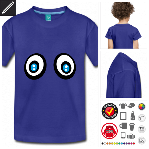 basic Auge T-Shirt personalisieren