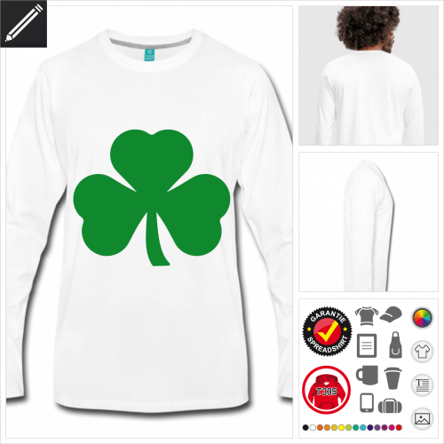 Shamrock T-Shirt personalisieren