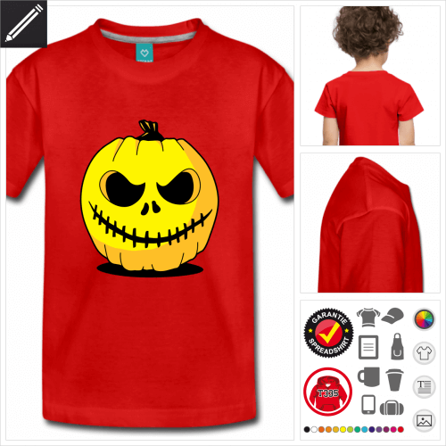 Halloween kurzarm Shirt zu gestalten