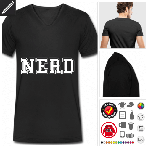 Geek Kurzarmshirt zu gestalten