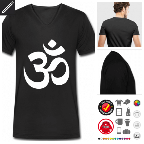 Symbol Kurzarmshirt selbst gestalten. Druck ab 1 Stuck