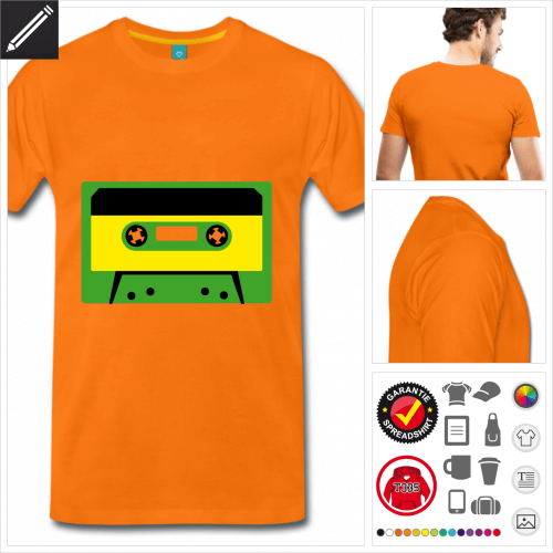 Muzik T-Shirt zu gestalten