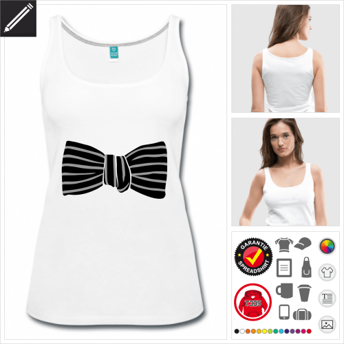 Schlips Tank Top personalisieren