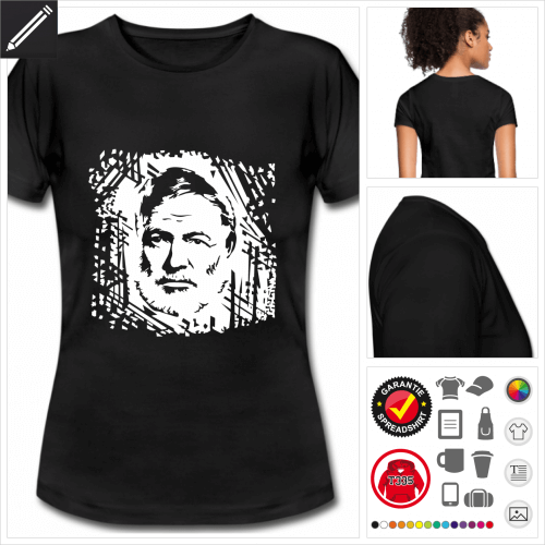 Hemingway Kurzarmshirt personalisieren